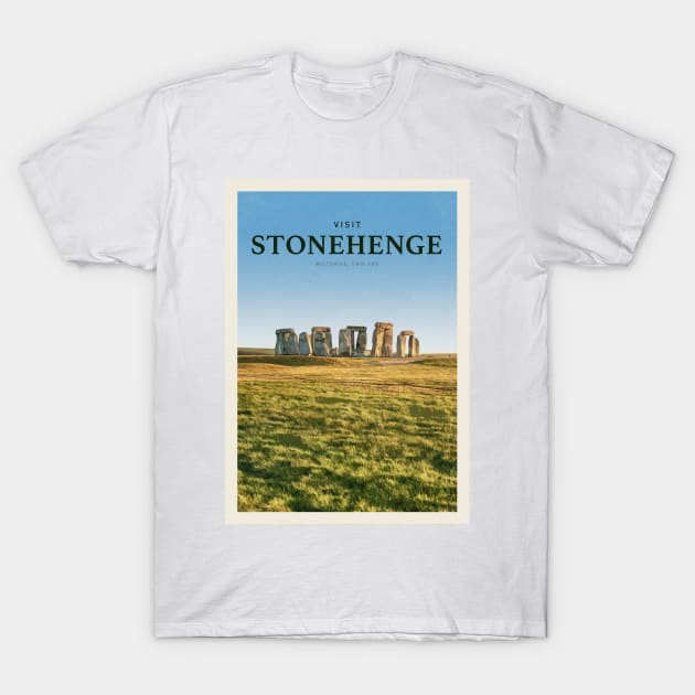 Visit Stonehenge T-Shirt by Mercury Club